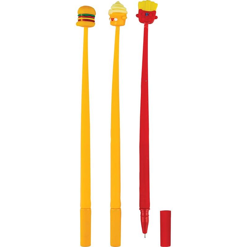 PEN HAMB/ICE CREAM/FRIES BLUE 0.7MM