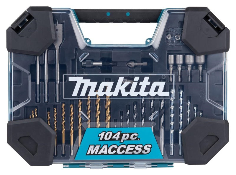Zestaw końcówek i wierteł Makita 104 szt. E-22604