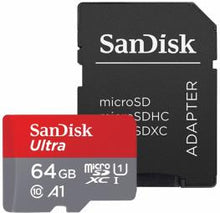SanDisk Ultra Memory Card, 64 GB