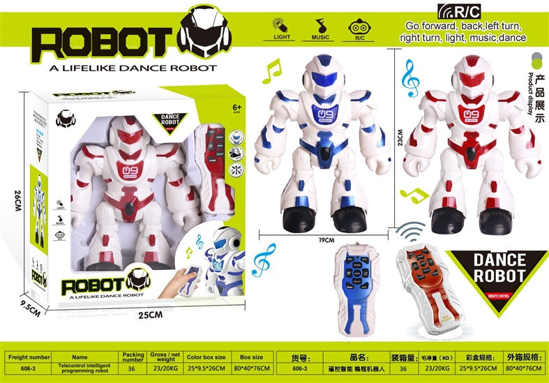 Žaislinis robotas Dance Robot 606-3