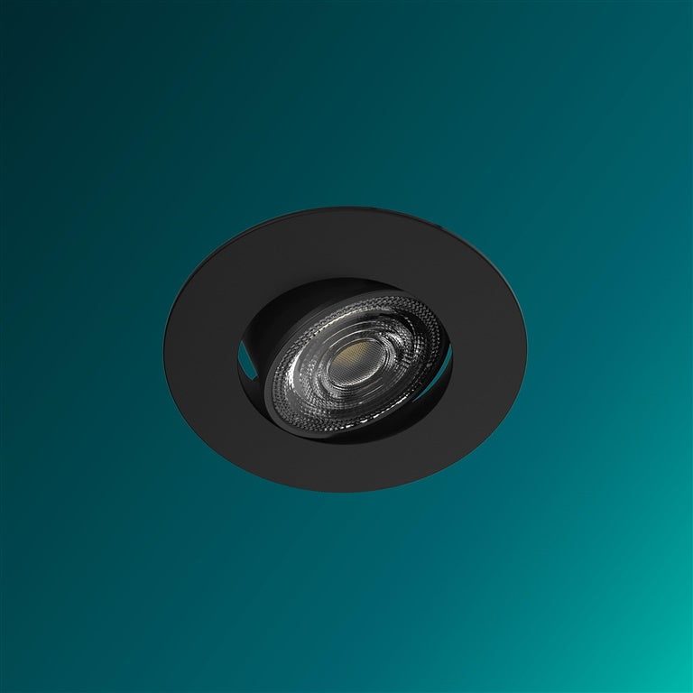 Oprawa wpuszczana Cilantro LED 5W 4K 550lmD9 Dim czarna