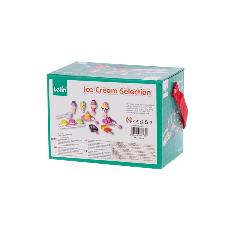 WOODEN GAME ICE CREAM SELECTION