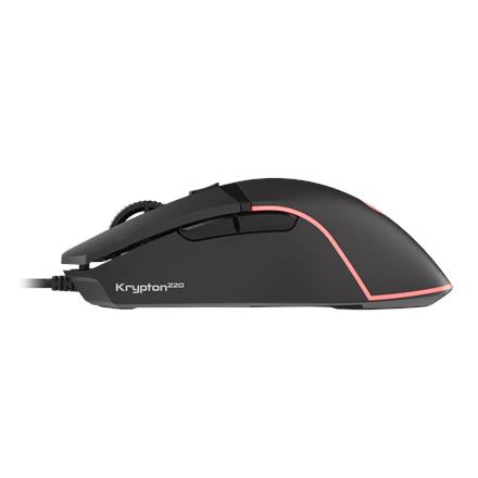 Žaidimų pelė Genesis Krypton 220 usb type-a, juoda