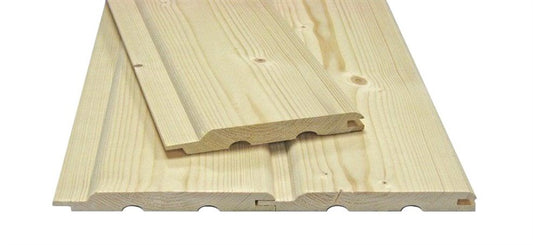 Interior cladding Soft-Line, 12x120x3000 mm, AB grade, spruce