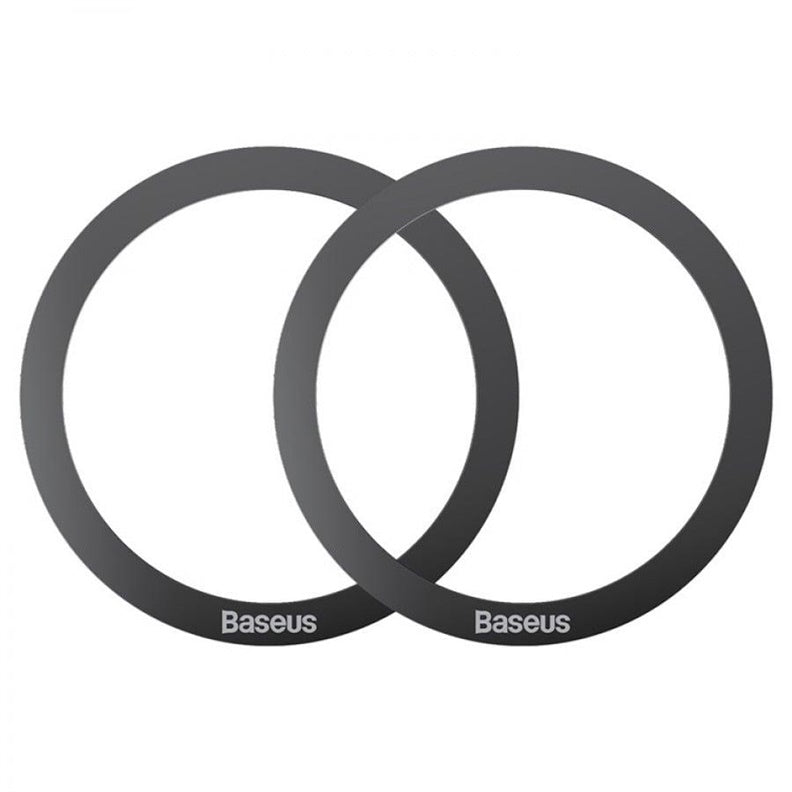 Metal ring for magnetic car holder Baseus, black