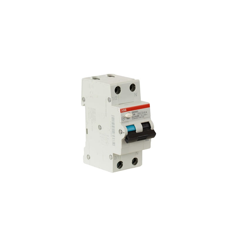 Srovės nuotėkio rėlė ABB DSH201, 2P, 16 A, 230 V, 30 mA