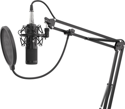 Mikrofonas Genesis Radium 300 XLR, juoda