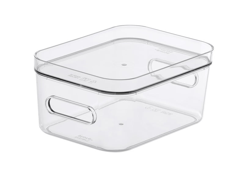 Storage box 10690, clear, 20 x 14 x 7.5 cm
