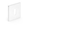 Door handle Metal-Bud CUBE Q SLIM, Matt nickel