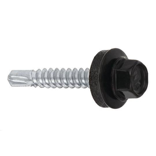 Wkręt samowiercący Wkret-Met WF, RAL9005, 4.8 mm x 19 mm, 250 szt.