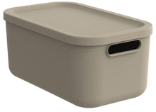 Storage Box Rotho Albula, 12 l, sand, 39.5 x 23.5 x 17.7 cm