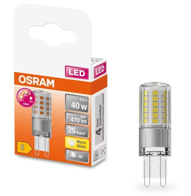 BULB LED G9 4W 827 470LM DIMX3