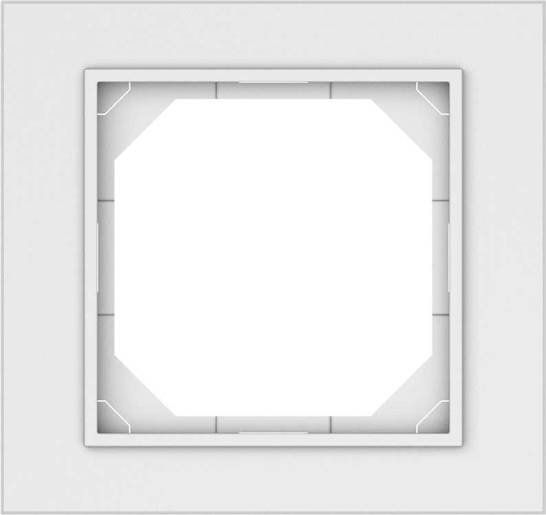 Single frame VILMA QR1000, matt white