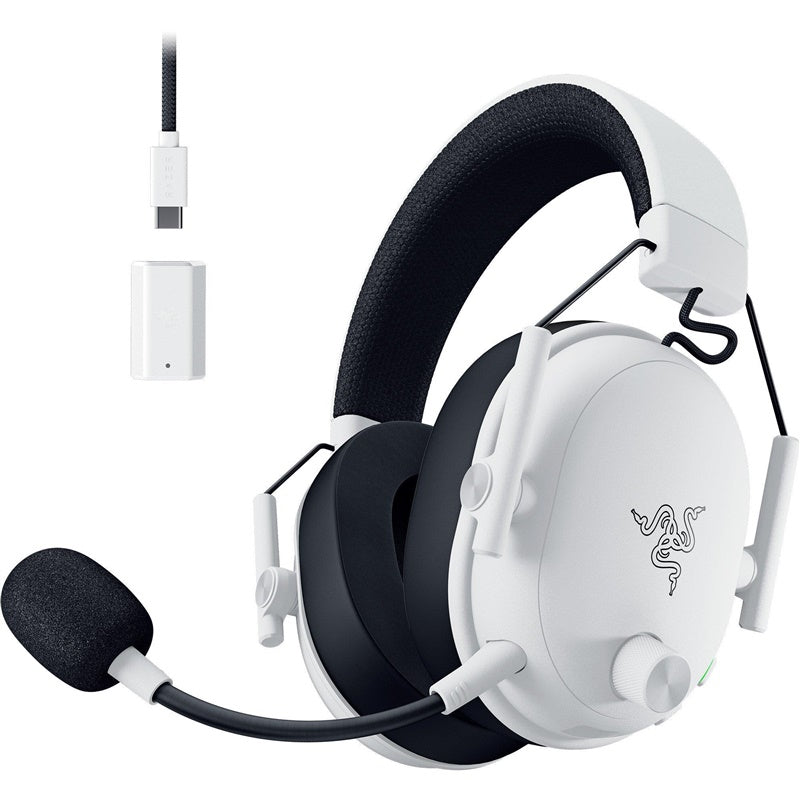 AUSINĖS RAZER BLACKSHARK V3 BALTOS
