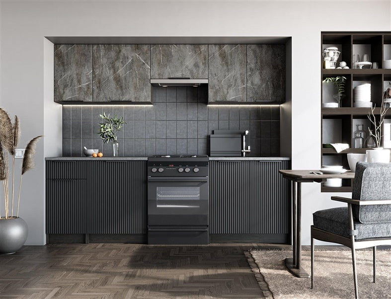 KITCH UNIT TAMARA 240 ANTH/BLACK 2.4M
