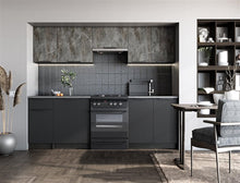KITCH UNIT TAMARA 240 ANTH/BLACK 2.4M
