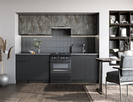 KITCH UNIT TAMARA 240 ANTH/BLACK 2.4M