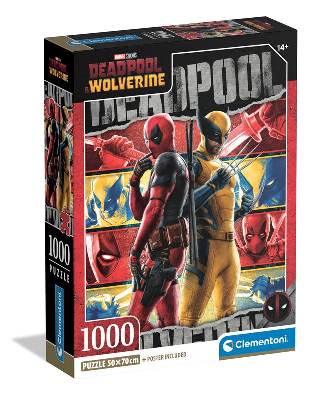Dėlionė Clementoni Deadpool&Wolverine 37050, 1000 dal.