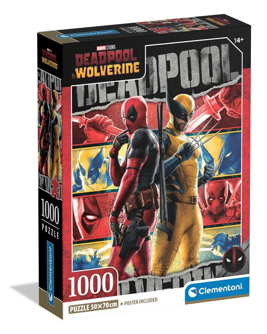 Puzzle Clementoni Deadpool&Wolverine 37050, 1000 el.