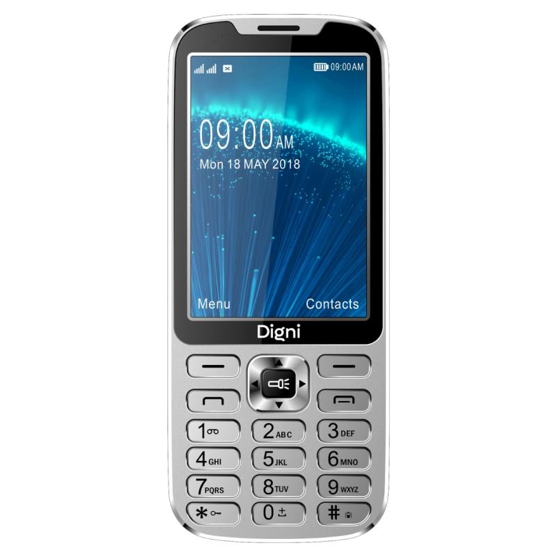 Mobilusis telefonas Estar Digni Call 4G, 64 MB, sidabro