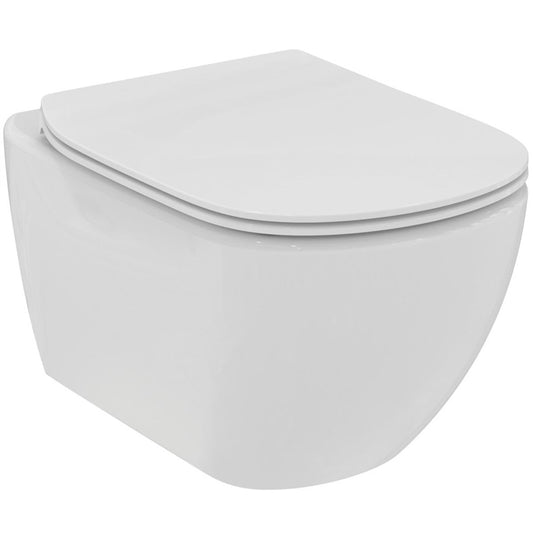 TOILET COMPL. WITH FRAME AND CHR. BUTTON