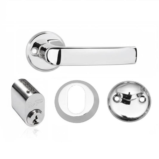Durų rankena, vidaus MP MRO-06-35A set, chromo