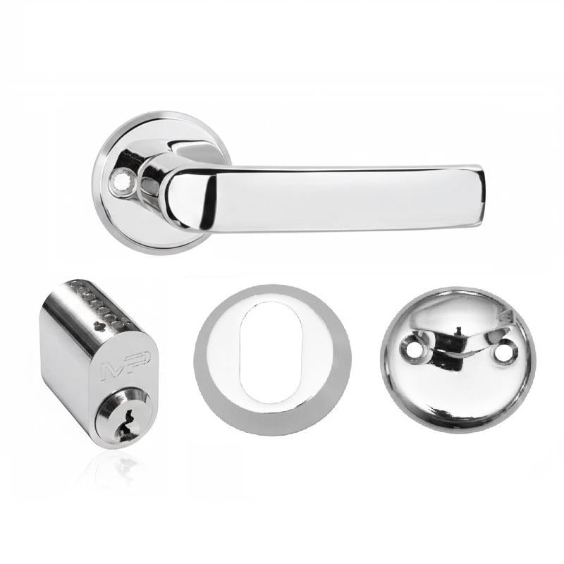 Door handle, interior MP MRO-06-35A set, chrome