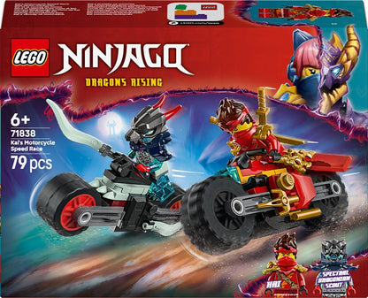 Konstruktorius LEGO® Kai's Motorcycle Speed Race 71838