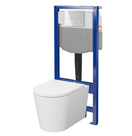 UNITAZ KOMPL MESTA D205 RĖM + MYGT CHROM
