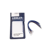 CONNECTOR LEMLUX LED STRIP RGB 15CM CABLE 5PCS