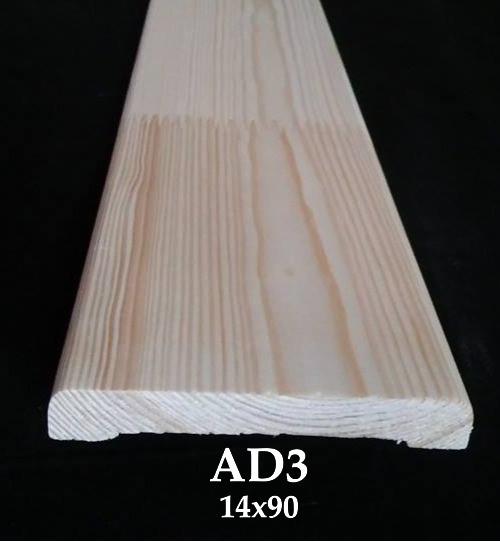ARCHITRAVE PINE FINGER JOINT AD3 14X90 2.3 M