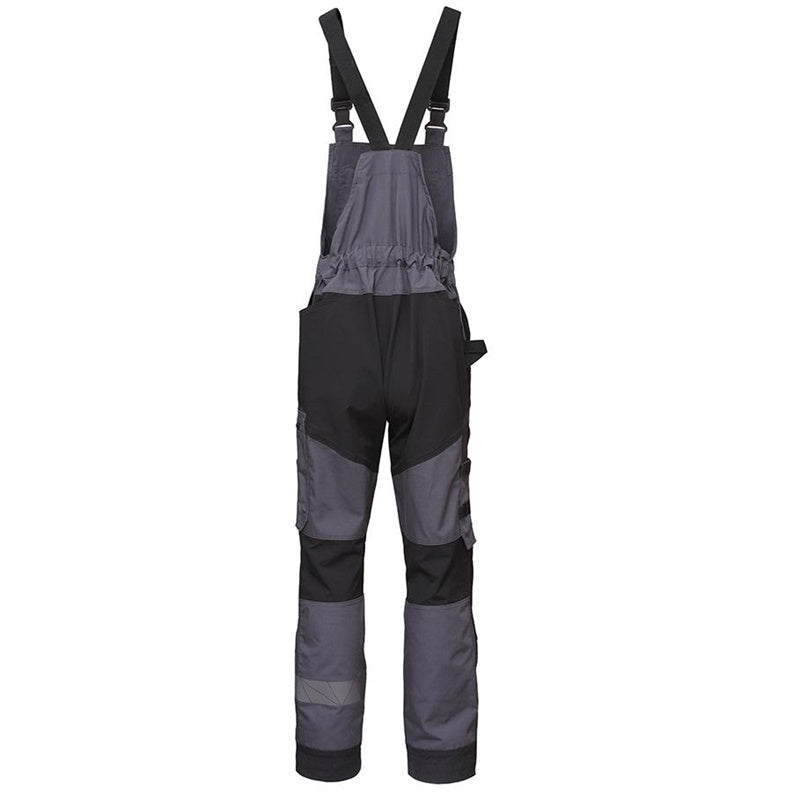 BoSafety Cirius Work Bib and Brace Overalls, black/grey, size 48