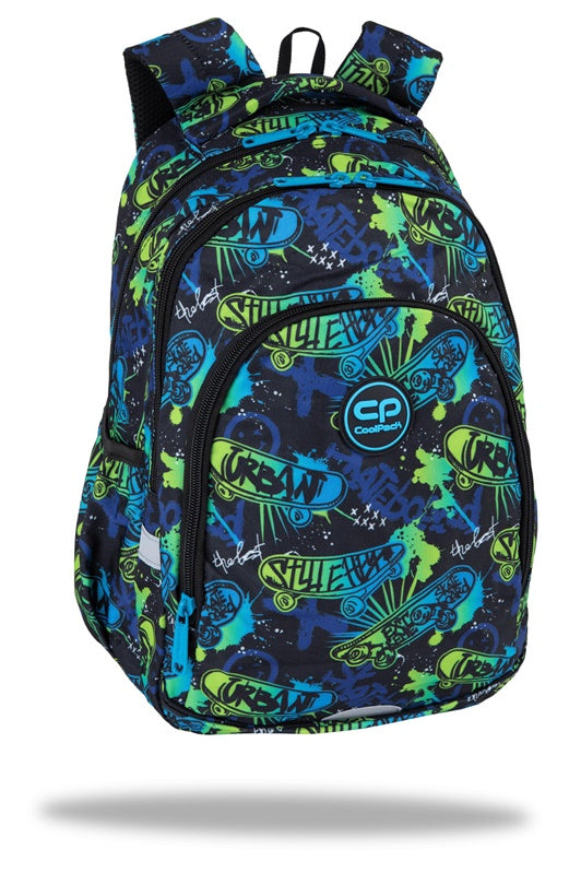 COOLPACK PRIME PRO BACKPACK SKATE NIGHT