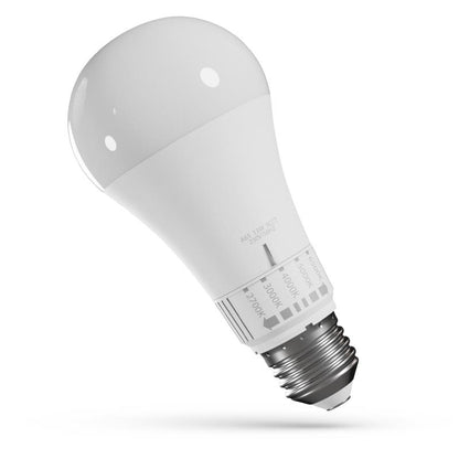 Żarówka Spectrum LED, A65, E27, 13W, 1500LM, 2700-6500K, 5CCT