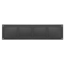 Ventiliacijos grotelės 400x100 MR4010A. metalinės, antracito