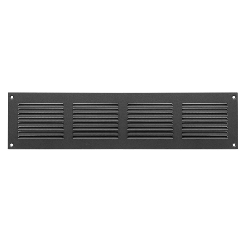 Ventiliacijos grotelės 400x100 MR4010A. metalinės, antracito