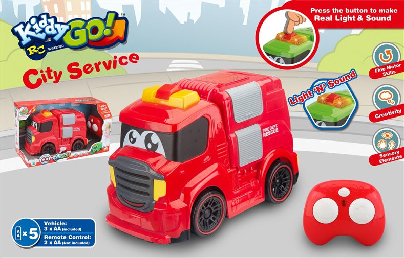 RC automobilis City Service Fire Dept DHTRC10591