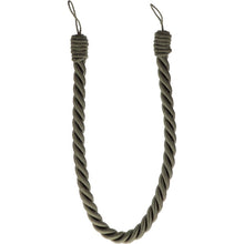 Užuolaidų virvelė Luance COT, 1.6 cm, tamsiai žalia