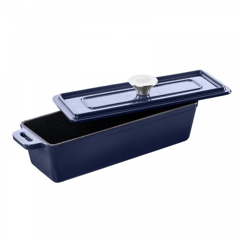 Naczynie do pieczenia Grand feu FEUSQBLUE, 35.4 x 11 x 11.4 cm, 1.7 l
