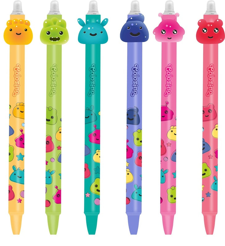 Colorino 02701PTR Ballpoint Pen, assorted colors, 0.07 mm