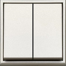 Switch LIREGUS MODERN, 2-gang, champagne