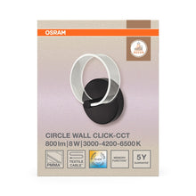 Šviestuvas sieninis Osram, LED, 8W, 3000-6500K, 370lm.