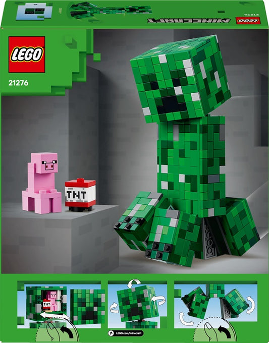 Zestaw LEGO® Minecraft The Creeper™ 21276, 665 elementów.