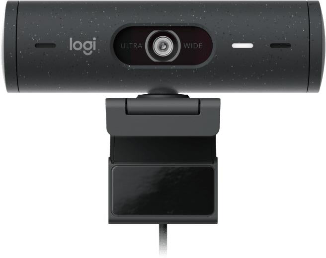 Internetinė kamera Logitech Brio 500, juoda, CMOS