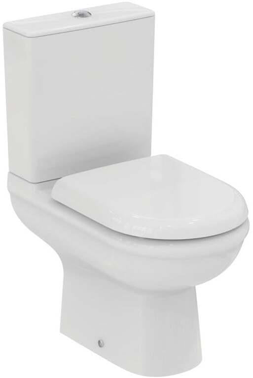 Kompakt WC stojący Ideal Standard Exacto, z deską, 360x625 mm