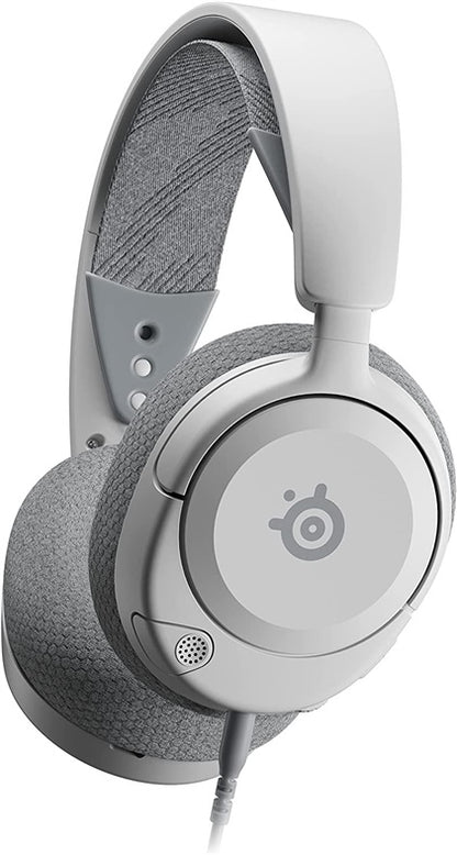 Žaidimų ausinės Steelseries Arctis Nova 1, balta