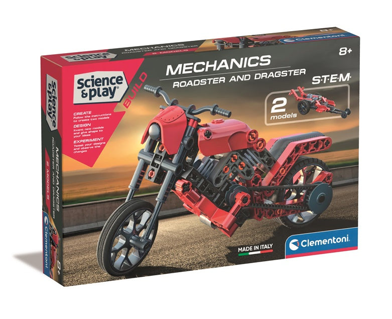 Constructor Clementoni ROADSTER AND DRAGSTER