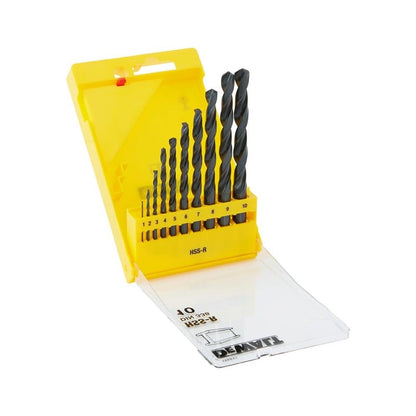 Zestaw wierteł do metalu DeWalt DT5911-QZ 1-10 mm, 10 szt.