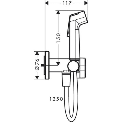 MIXER BIDET BIDETTE S 29232000
