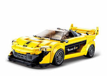 Konstruktorius Sluban Super car Yellow M38-B0956, plastikas